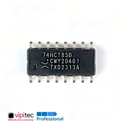 74HCT85 4-Bit Komparator | SMD SO-16 5V TTL 125°C