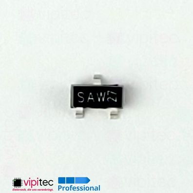 BSS123 N-Kanal MOSFET 100V 150mA 250mW 20ns SMD SOT-23 TO-236AB CMOS N-Channel