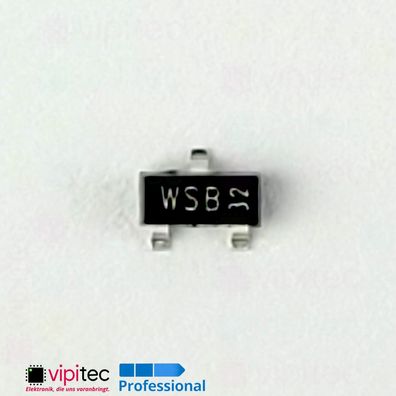 BSS138BK N-Kanal MOSFET 60V 360mA 420mW 76ns SMD SOT-23 TO-236AB CMOS N-Channel