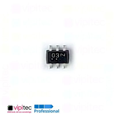 FDG6303N N-Kanal MOSFET 25V 500mA 300mW 30ns SMD SOT-363 TTL N-Channel FDG6303