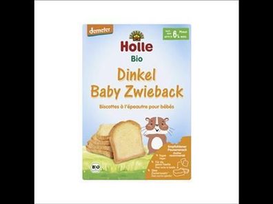 Holle 6x Bio-Babyzwieback Dinkel 200g