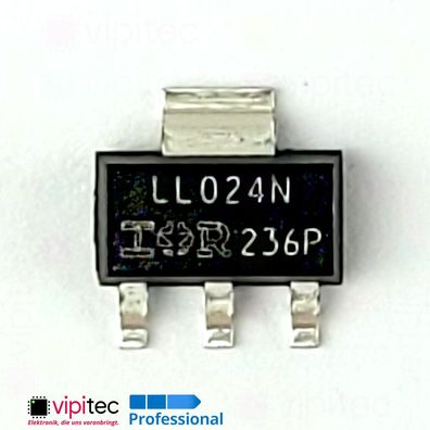 IRLL024N N-Kanal MOSFET 55V 3,1A 2,1W 25ns SMD SOT-223 TTL 024N IRLL024NTRPBF