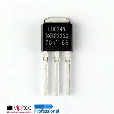 IRLU024N N-Kanal MOSFET 55V 17A 45W 74ns THT IPAK TO-251AA TTL 024N IRLU024NPBF