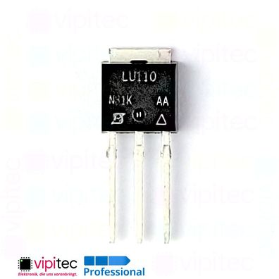 IRLU110 N-Kanal MOSFET 100V 4,3A 25W 47ns THT IPAK TO-251AA 110 IRLU110PBF