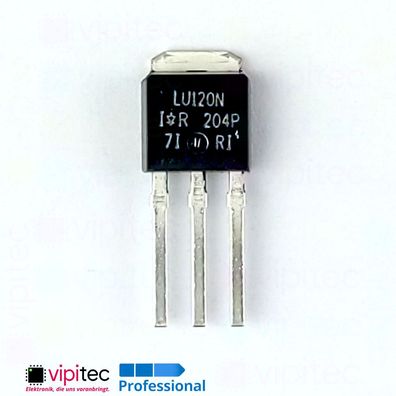 IRLU120N N-Kanal MOSFET 100V 10A 48W 35ns THT IPAK TO-220AB 120 IRLU120NPBF