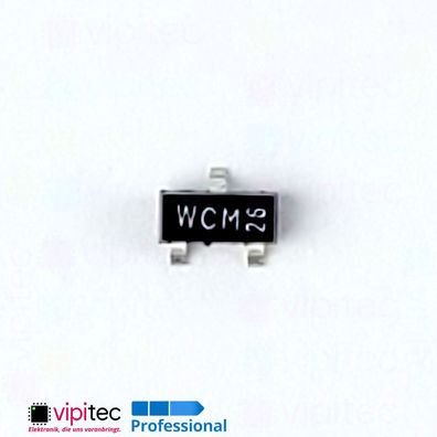NX7002AK N-Kanal MOSFET 60V 190mA 265mW 20ns SMD SOT-23 TO-236AB TTL NX7002