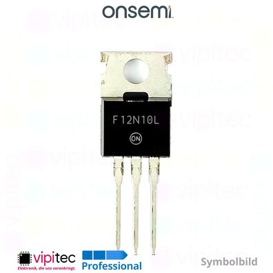 RFP12N10L N-Kanal MOSFET 100V 12A 60W 150ns THT TO-220AB TTL N-Channel F12N10L