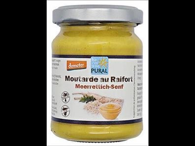 Pural 3x Meerrettich Senf demeter 125ml