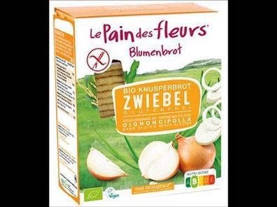 Blumenbrot - Le Pain des Fleurs 6x Bio Knusperbrot Zwiebel 150g