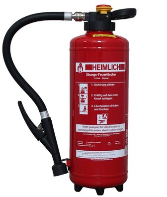 6/9L Wasser Übungslöscher wiederbefüllbar Übungsfeuerlöscher auffüllbar