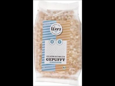 Naturkornmühle Werz Vollkorn Buchweizen gepufft, glutenfrei 80g