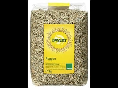 Davert 6x Roggen Bioland, 1kg 1kg