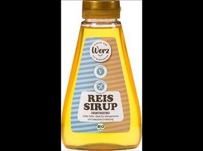 Naturkornmühle Werz 6x Reissirup, fructosefrei, glutenfrei 460g