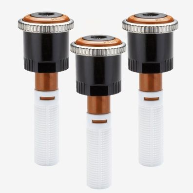 3x Hunter - Rotator Düse - Typ MPRCS-515 - Wurfweite 1,5 x 4,6 m - Rechter Seitenstre