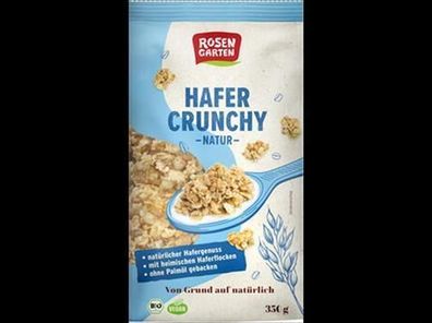 Rosengarten 3x Hafer-Crunchy Natur 350g