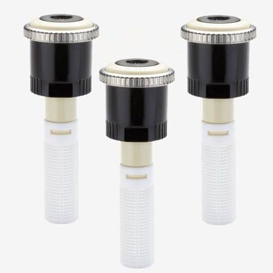 3x Hunter Rotator Düse Typ MP LCS-515 / Wurfweite 1,5 x 4,6 m Linker Seitenstreifen