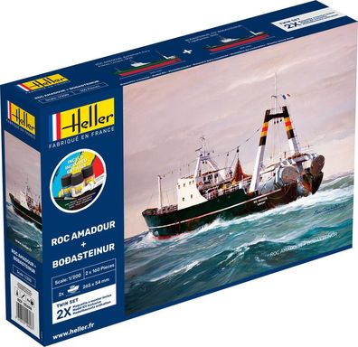 Heller 1:200 55608 Starter KIT Twin Set Roc Amadour + Bordasteinur