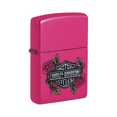 Zippo Benzin-Feuerzeug Harley Davidson Frequency 60007425, unbefüllt