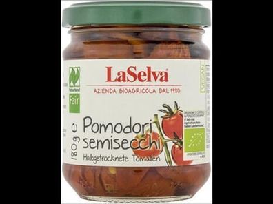 LaSelva 6x Halbgetrocknete Tomaten in Olivenöl 180g