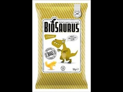 BioSaurus Biosaurus Bio Snack aus Mais Cheese "Igor" glutenfrei 50g
