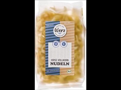 Naturkornmühle Werz 6x Hirse Vollkorn Nudeln, glutenfrei 200g