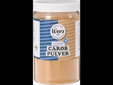 Naturkornmühle Werz 6x Carob Pulver, glutenfrei 200g