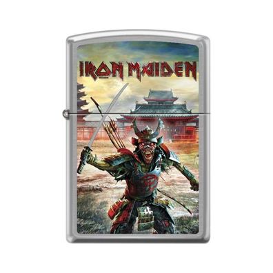 Zippo Benzin-Feuerzeug Iron Maiden Samurai Eddie, 60007618 unbefüllt