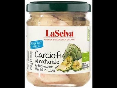 LaSelva 6x Artischocken Viertel in Lake 200g