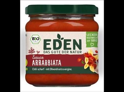 EDEN 6x Sauce Arrabbiata Bio 375g