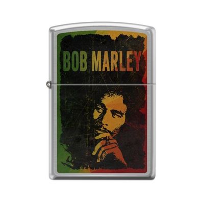 Zippo Benzin-Feuerzeug Bob Marley Thinking 60007608, unbefüllt