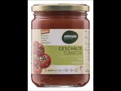 Naturata 3x Geschälte Tomaten in Tomatensaft 420g