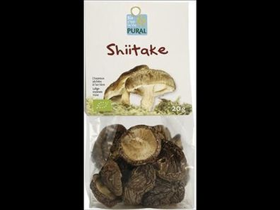 Pural 6x Shiitake getrocknet 20g