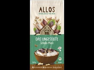 Allos Das Ungesüßte Schoko-Müsli 500g