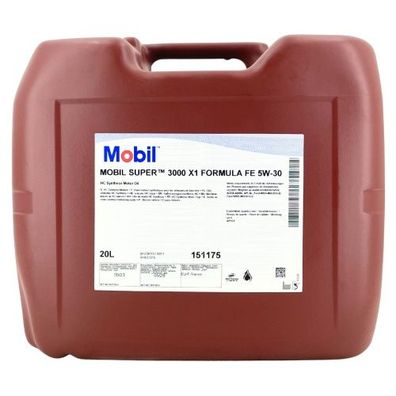 Mobil Super 3000 X1 Formula FE 5W-30 20 Liter