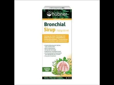 Hübner 3x hübner® Bronchial-Sirup 250 ml 250ml