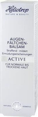 Heliotrop 6x Active straffendes Augenfältchenbalsam, spendet intensiv Feuchtigkei