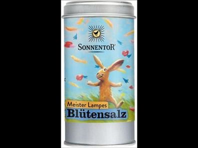 Sonnentor 3x Meister Lampes Blütensalz, Streudose 90g