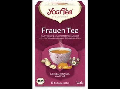 Yogi Tea®, Yogi Tea GmbH 3x Yogi Tea® Frauen Tee Bio 17x1,8g
