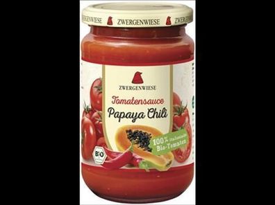 Zwergenwiese 3x Tomatensauce Papaya-Chili 340ml