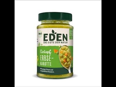 EDEN 3x Eintopf Erbse-Karotte Bio 400g
