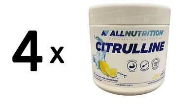 4 x Allnutrition Citrulline, Lemon - 200g