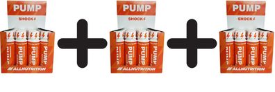 3 x Allnutrition Pump Shock - 12 x 80 ml