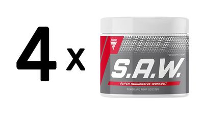 4 x Trec Nutrition S.A.W. (200g) Wildberry
