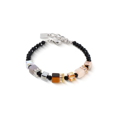 Coeur de Lion Armband 2101-30-1633 GeoCUBE® Precious Nature Tricolor