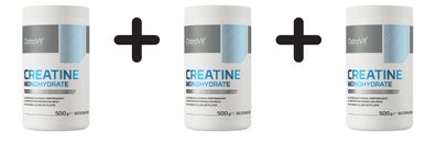 3 x OstroVit Creatine Monohydrate, Watermelon - 500g