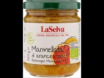 LaSelva 6x Blutorangen Marmelade 220g