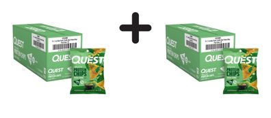 2 x Quest Nutrition Protein Tortilla Chips (8x32g) Salsa Verde