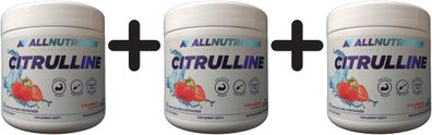 3 x Allnutrition Citrulline, Strawberry - 200g