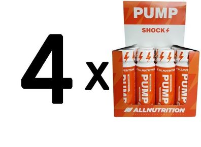 4 x Allnutrition Pump Shock - 12 x 80 ml