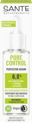 Sante 3x Pore Control Perfector Serum mit Bio-Gänseblume, Evermat & Glycerin 30ml